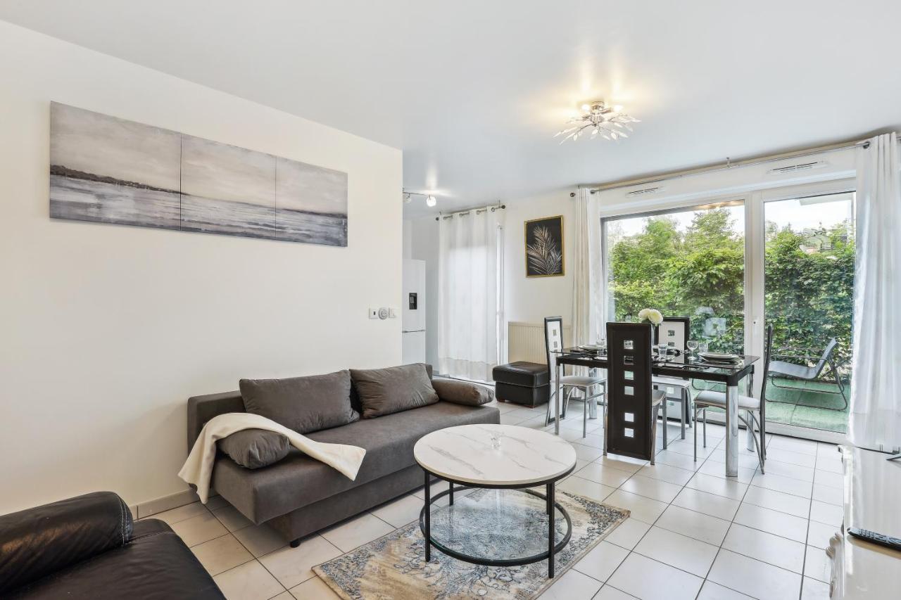 Apart-Chic-Les-Ulis With Balcon, Terrasse And Parking 레쥘리 외부 사진