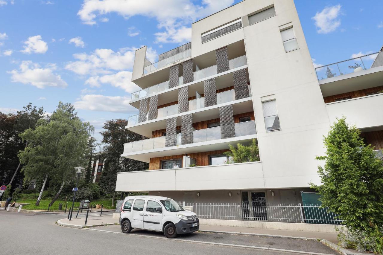 Apart-Chic-Les-Ulis With Balcon, Terrasse And Parking 레쥘리 외부 사진