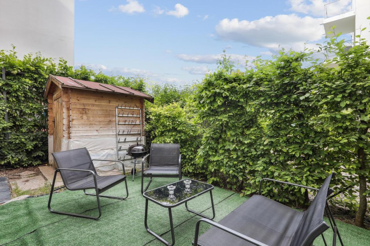 Apart-Chic-Les-Ulis With Balcon, Terrasse And Parking 레쥘리 외부 사진